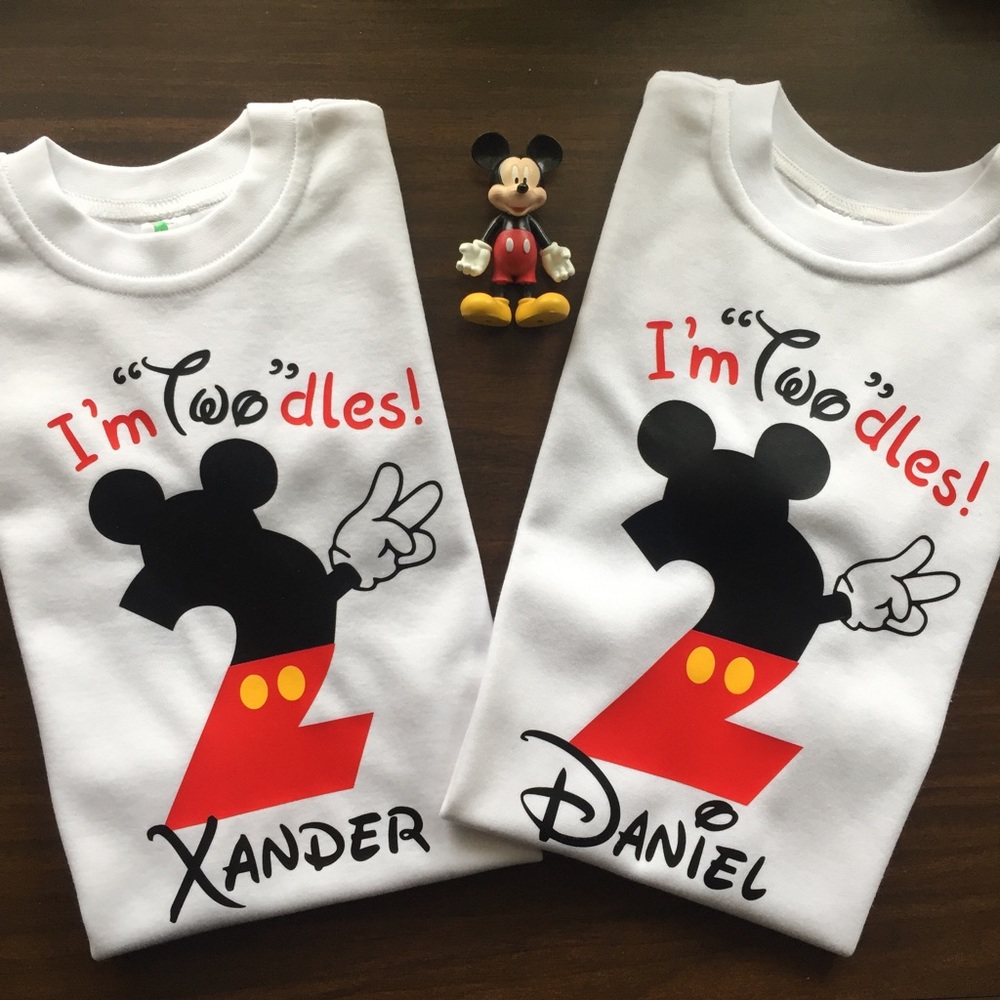 I'm Twodles Birthday Tee - Picture 2 of 3
