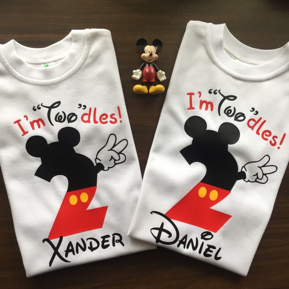 I'm Twodles Birthday Tee - Picture 2 of 3