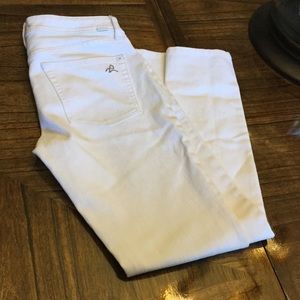 DL 1961 white jeans. Worn twice.  Make me an offer