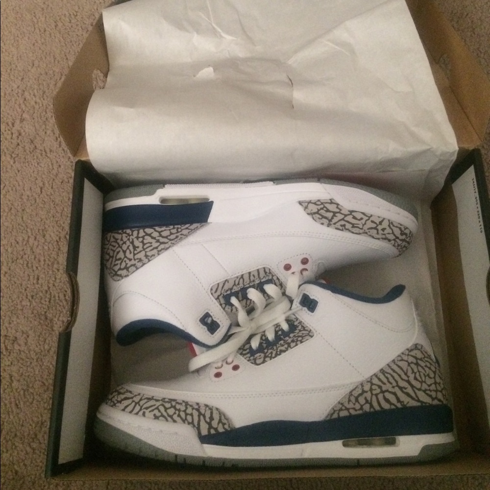 Ds Jordan 3s True Blues