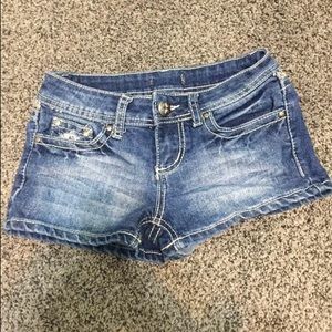 jean shorts