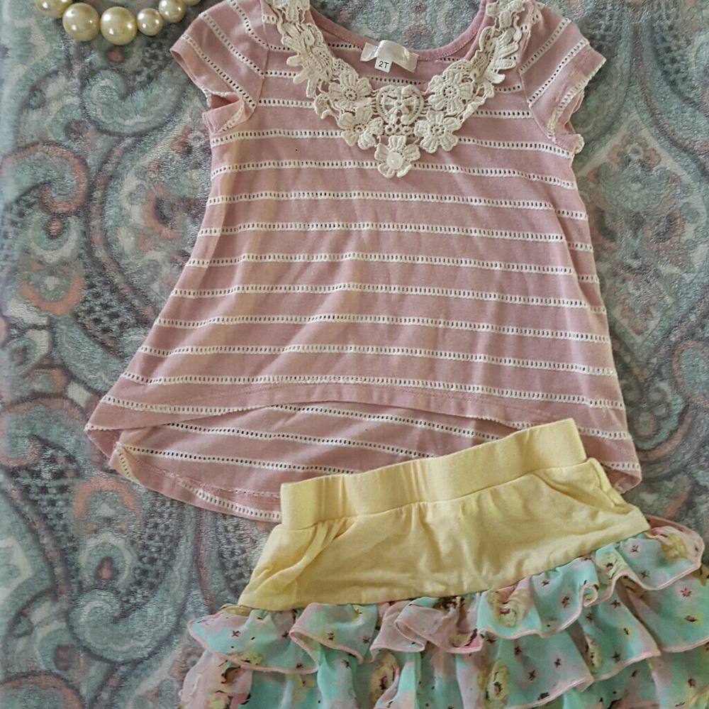 Baby Sara 2t matching outfit