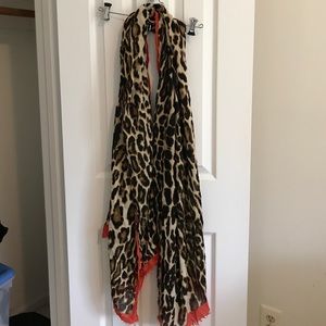 Zara Animal Print Scarf