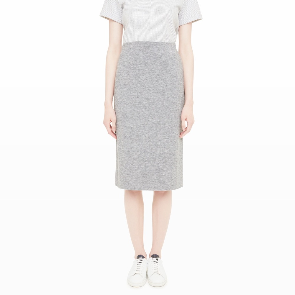 Club Monaco Renalda Pull-on Pencil Skirt in Gray