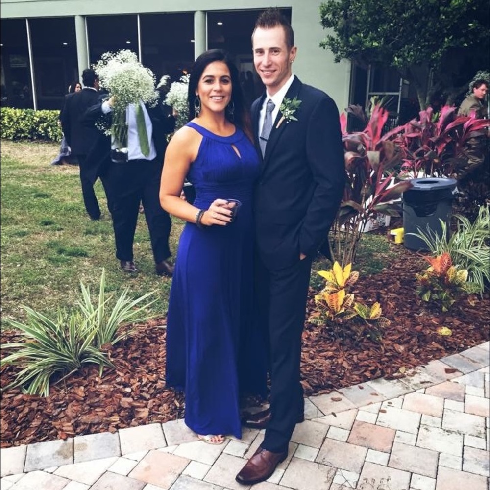 Gorgeous Blue Empire Dress