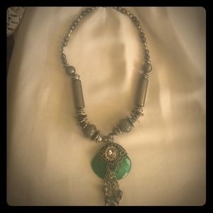 Green necklace
