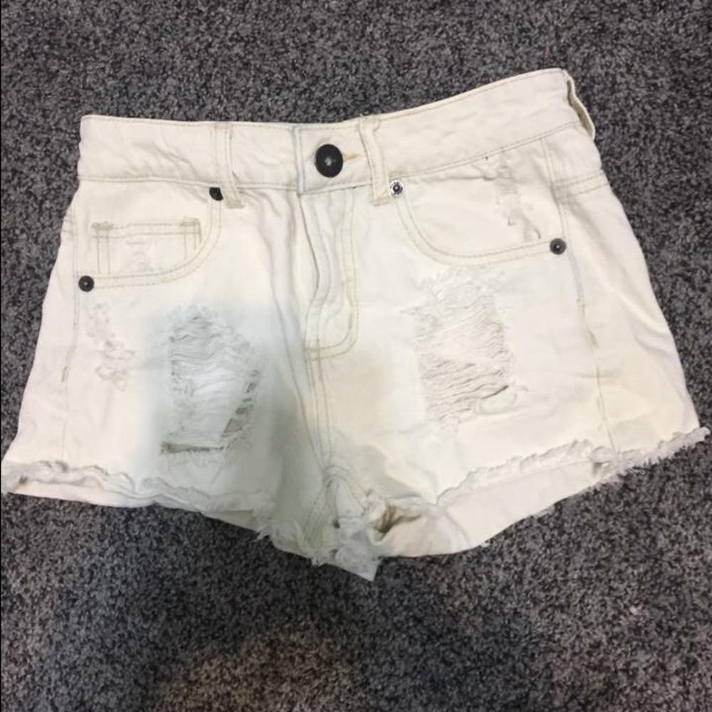 High waisted shorts