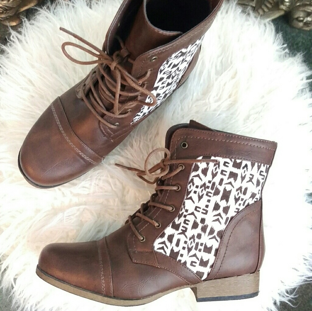 Charlotte Russe combat boots