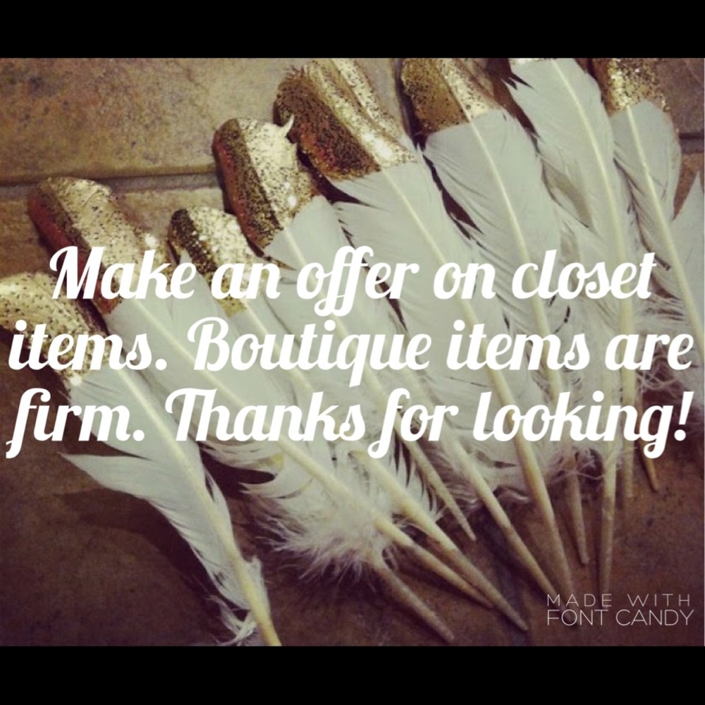 Make an offer on closet items.