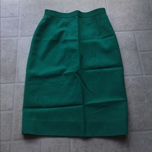 Green High Waist Skirt