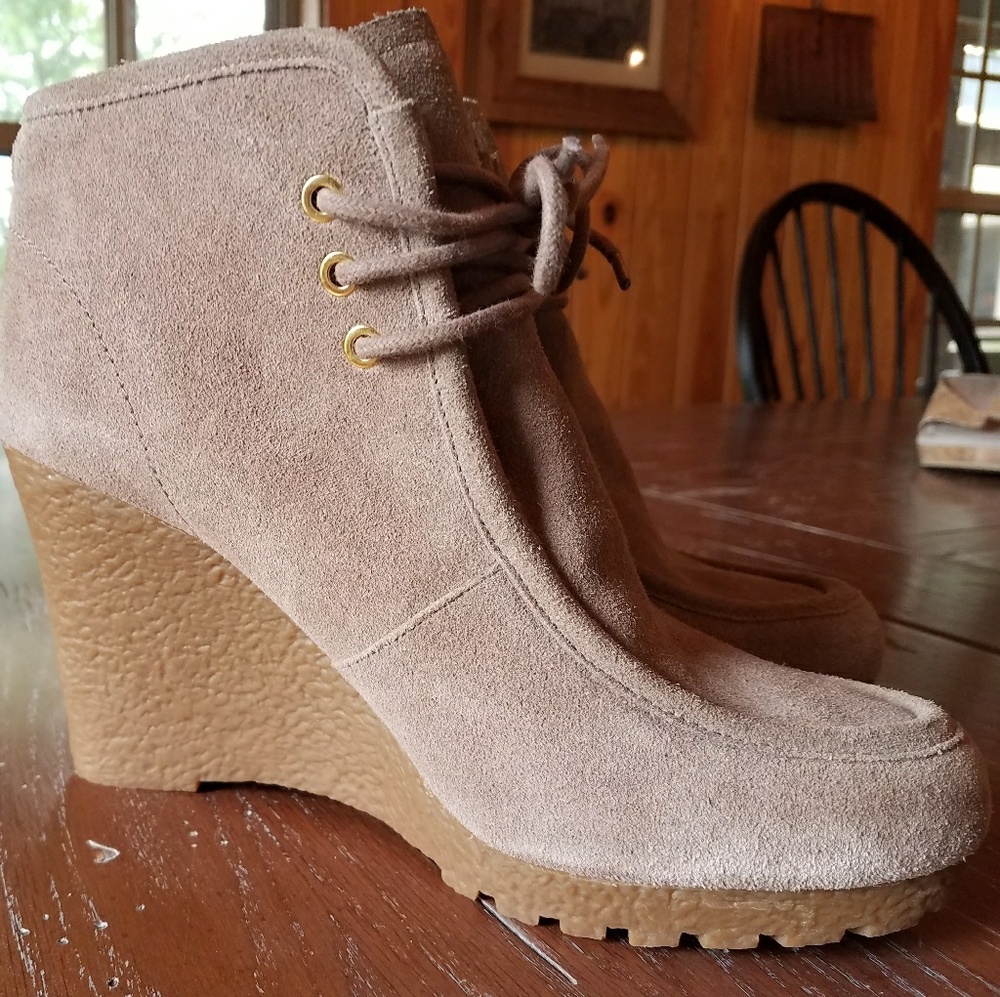 Michael Kors Wedge Booties