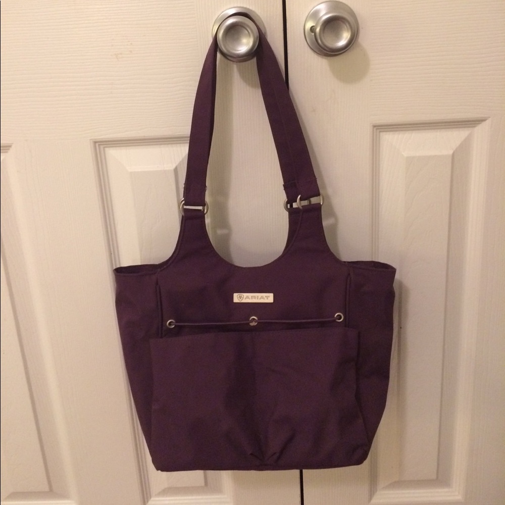 Ariat Purple Mini Tote Bag