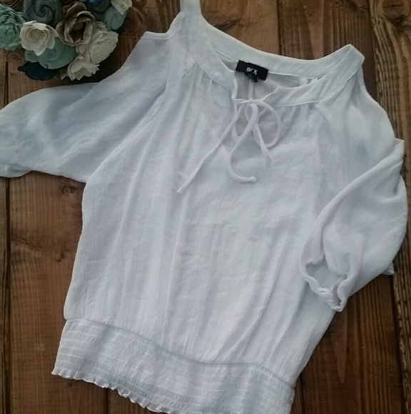 BCX Tops - Cold Shoulder Top