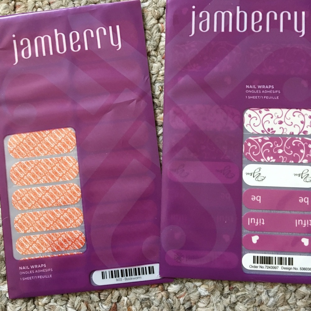 Jamberry - Bookworm and Be You Be Beautiful