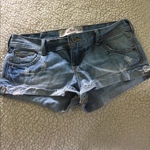 Distressed Hollister Shorts