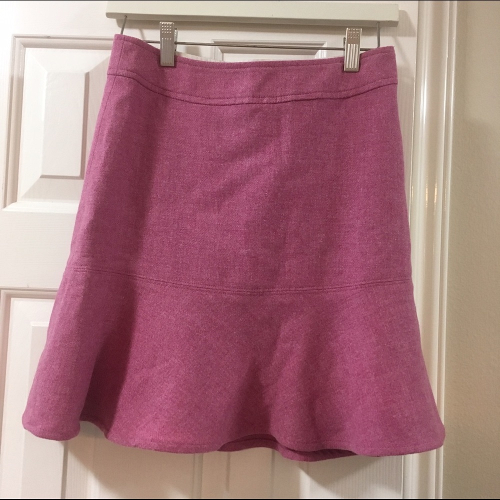Gorgeous pink wool GAP skirt size 0.