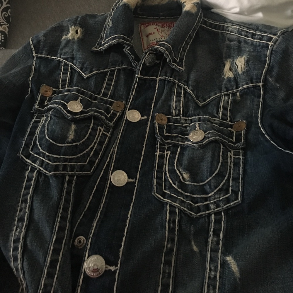 Tru religion jean jacket