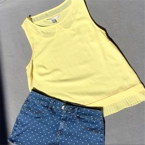 Cute yellow top ❤️final price sale❤️