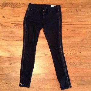 Rag & Bone Coal Side Zip Jean!