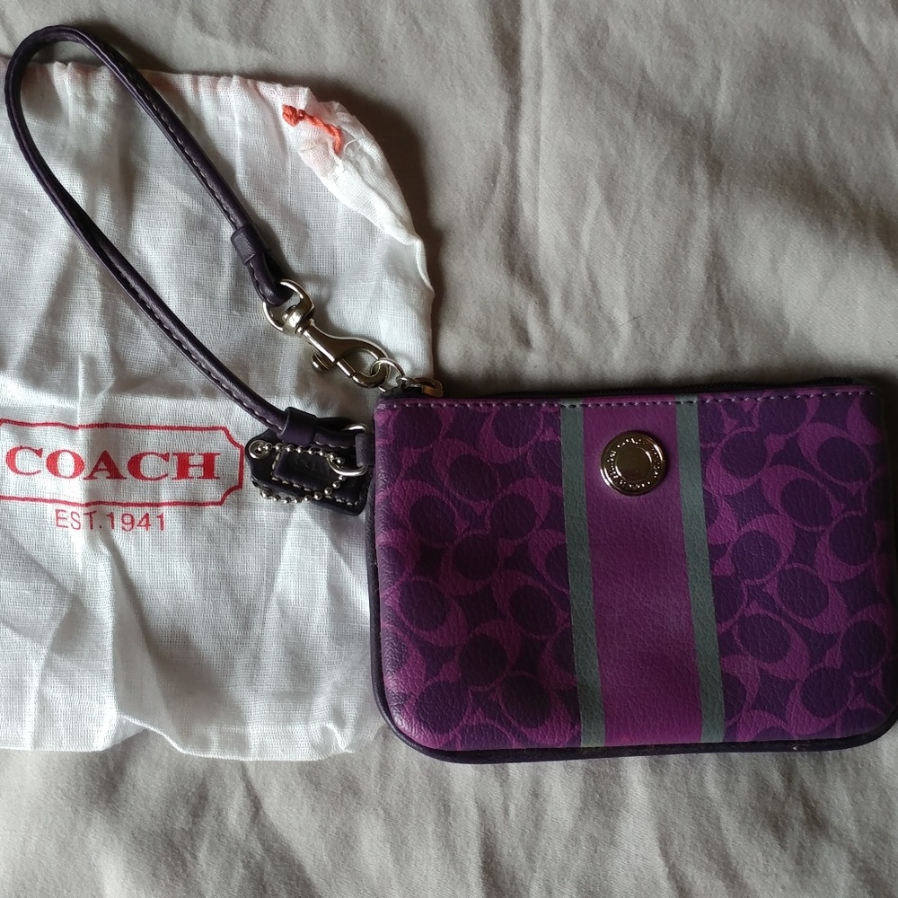 Coach wristlet