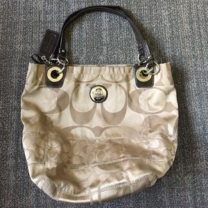 Coach Signature Tote Bag