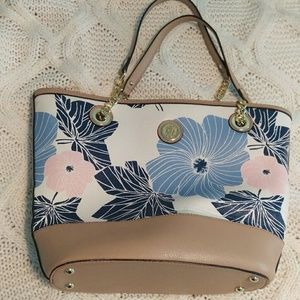 Anne Klein floral purse