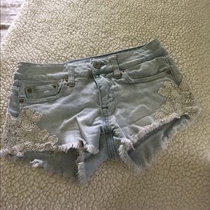 AE Festival Shortie with Crochet Lace