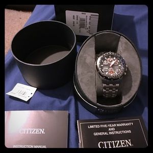 Citizen Men's Eco-Drive Skyhawk A-T Titanium