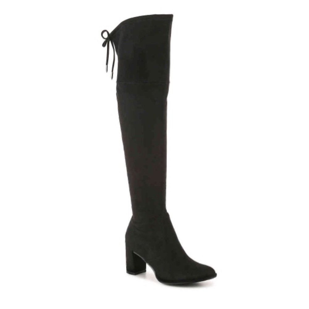 NWOT black over the knee boots
