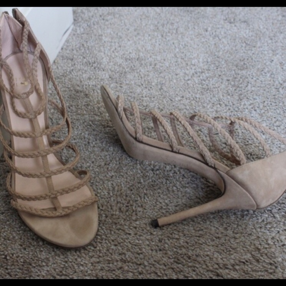 Stuart Weitzman Nude Heels/Sandals