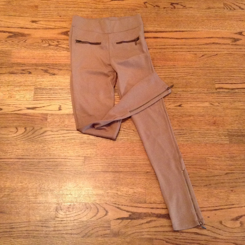 Zara Camel Leggings