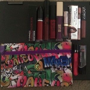 Lipstick Lot -Mac urban decay milani colourpop kvd