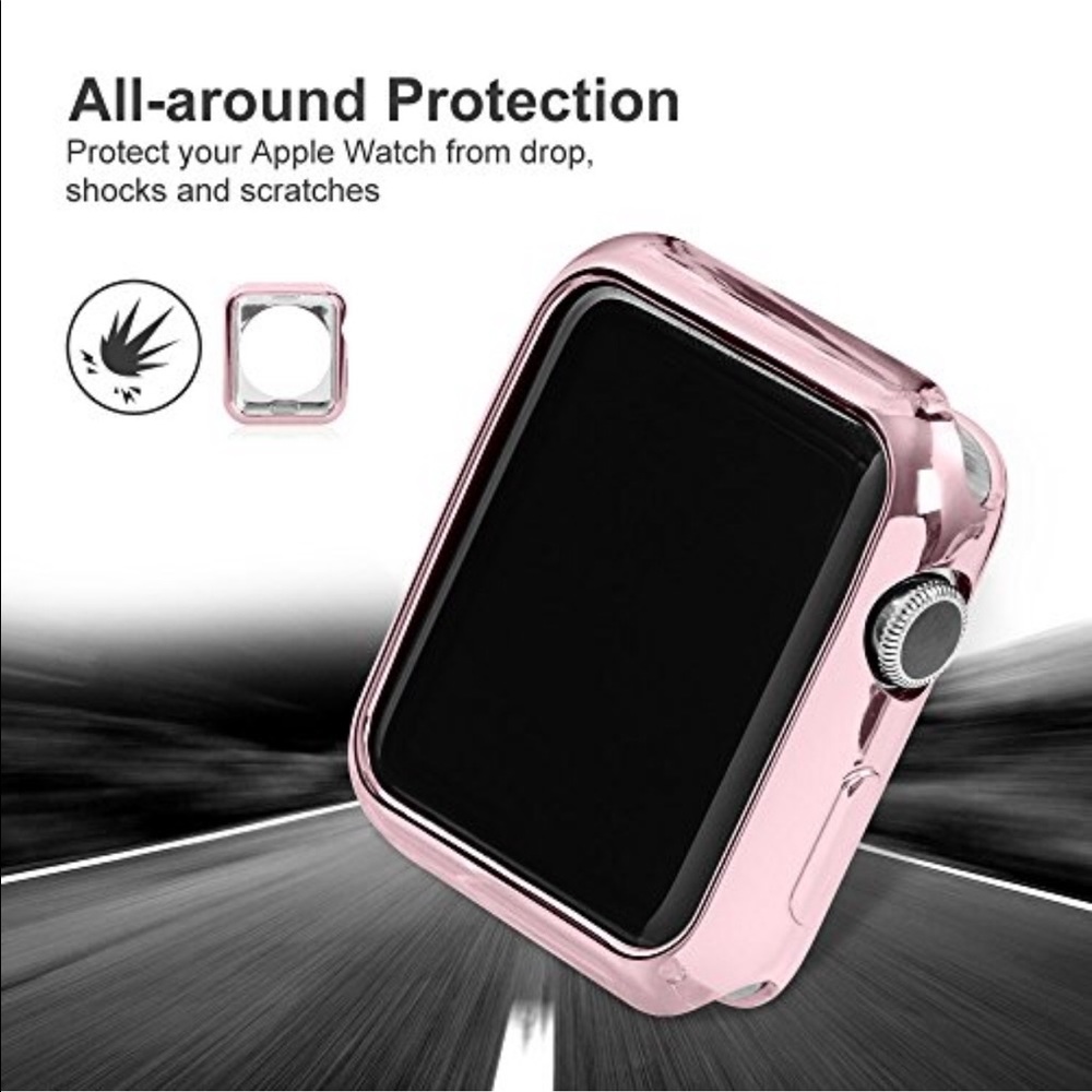Rose Gold Apple Watch Protective Case 38mm