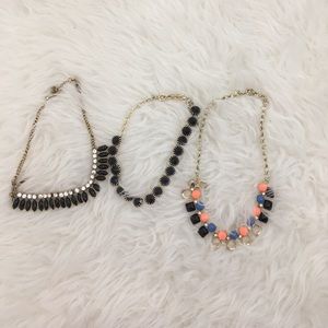 3 JCREW Necklaces
