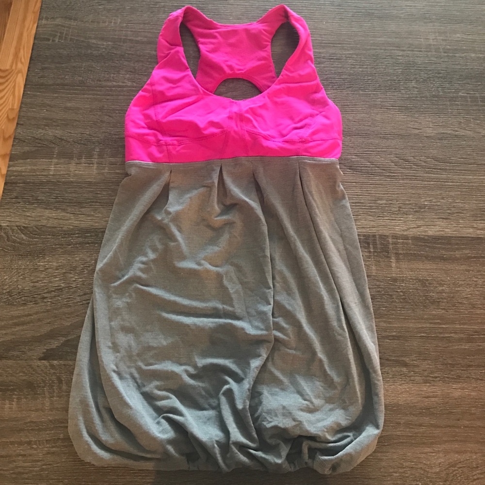 Pink and gray Lululemon top!