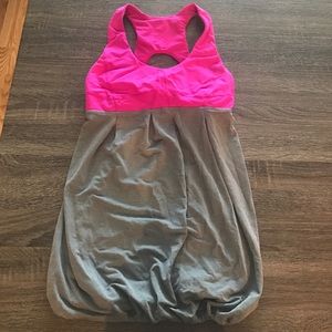 Pink and gray Lululemon top!