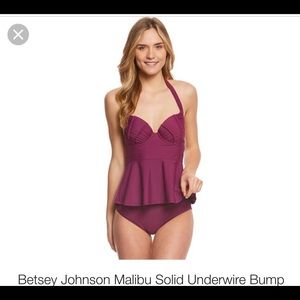 Betsey Johnson Malibu Tankini Top