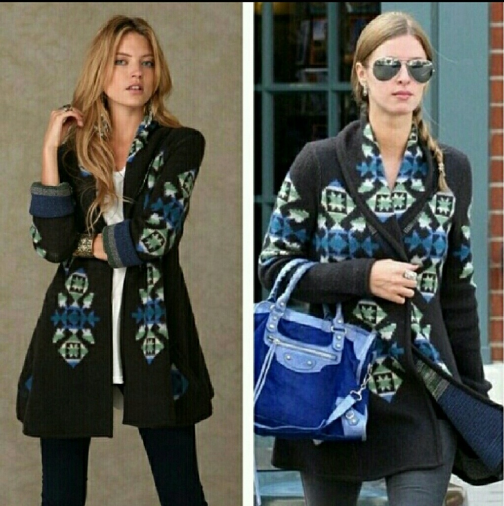 TODAY ONLY!!! Free People Aztec Sweater Jacket
