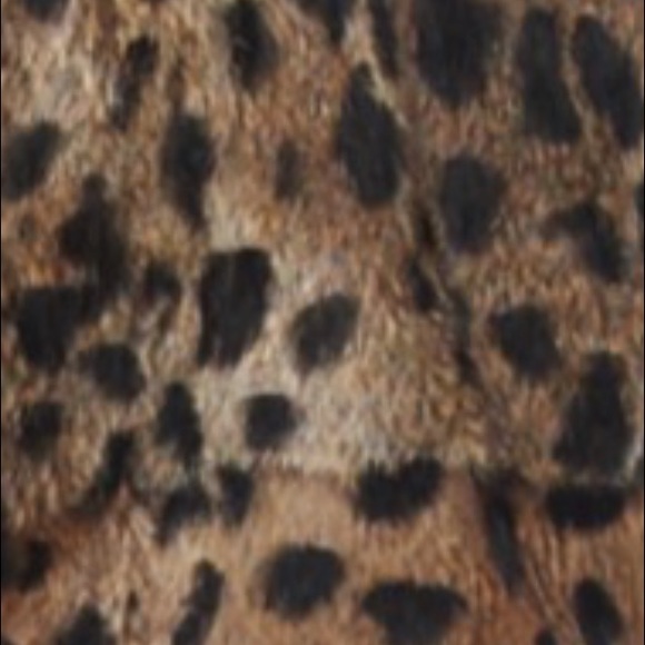 Michael Kors Leopard Rabbit Fur Vest - Picture 3 of 4