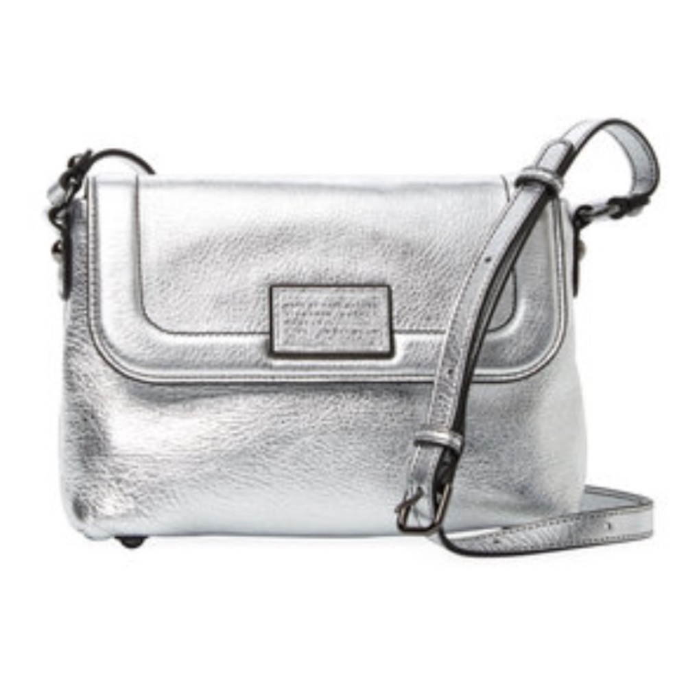 NWT Marc Jacobs Small Crossbody - Silver