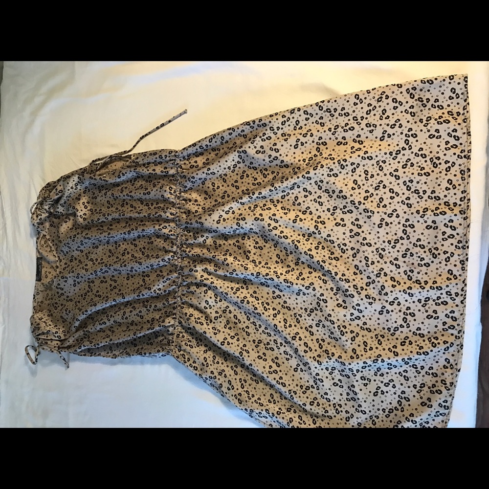 Leopard print dress