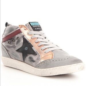 Freebird 516 High-Top Lace Up Slide Sneakers