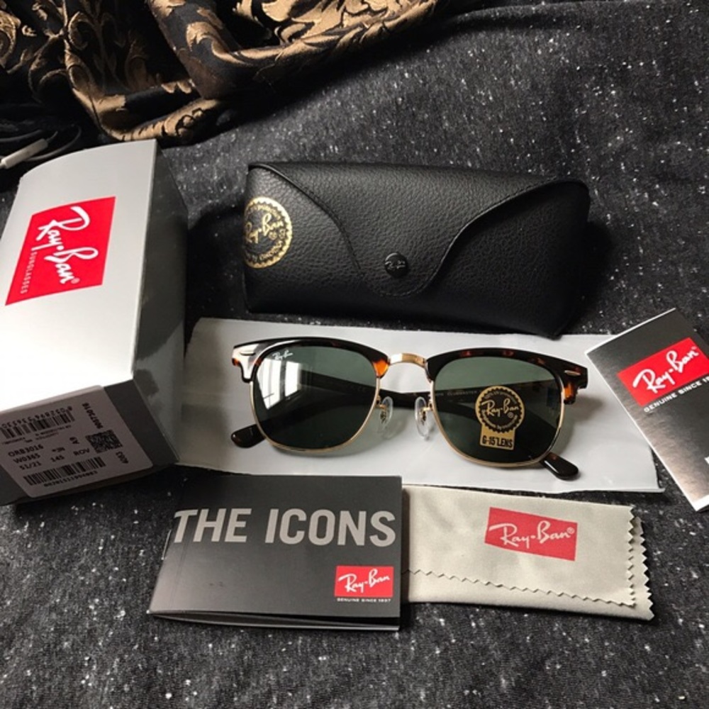 Ray-Ban Clubmaster Classic - 100% authentic
