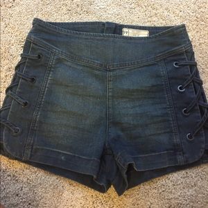 Free People Jean Shorts