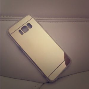 Mirrored tpu case for Samsung galaxy S8.