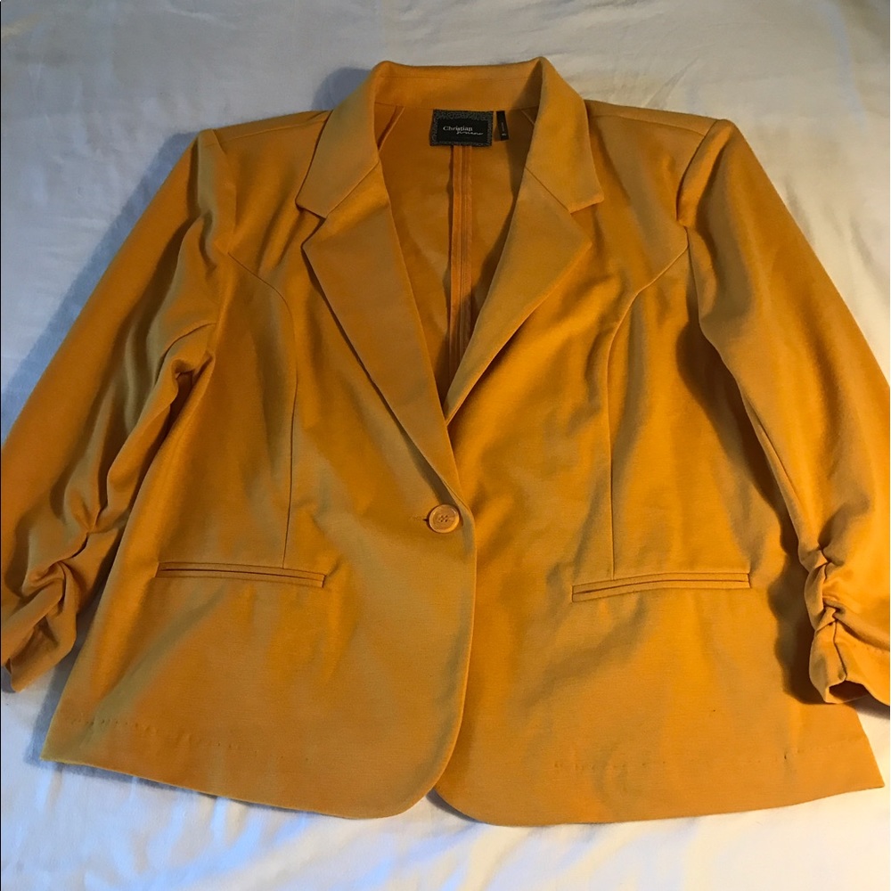 Gold blazer