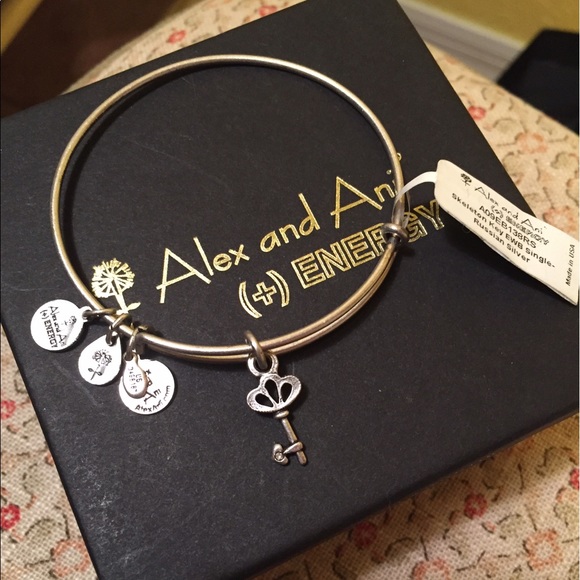 Alex and Ani Jewelry - Alex & Ani silver Skeleton Key