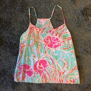 Lilly Pulitzer Jellies Be Jammin Racer Back Tank