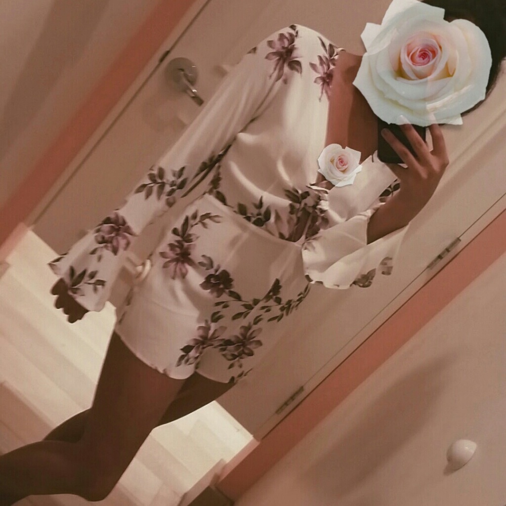 Floral romper
