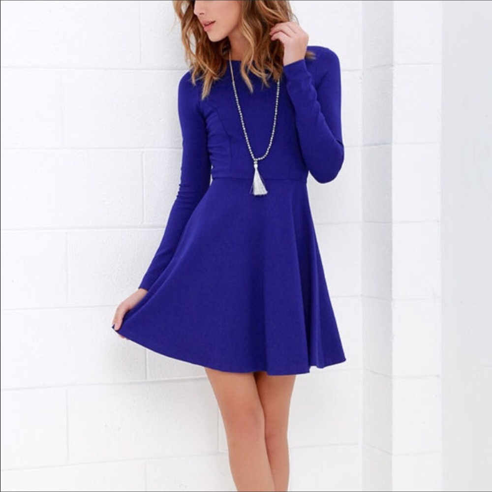 Lulu's xs fit and flare dress